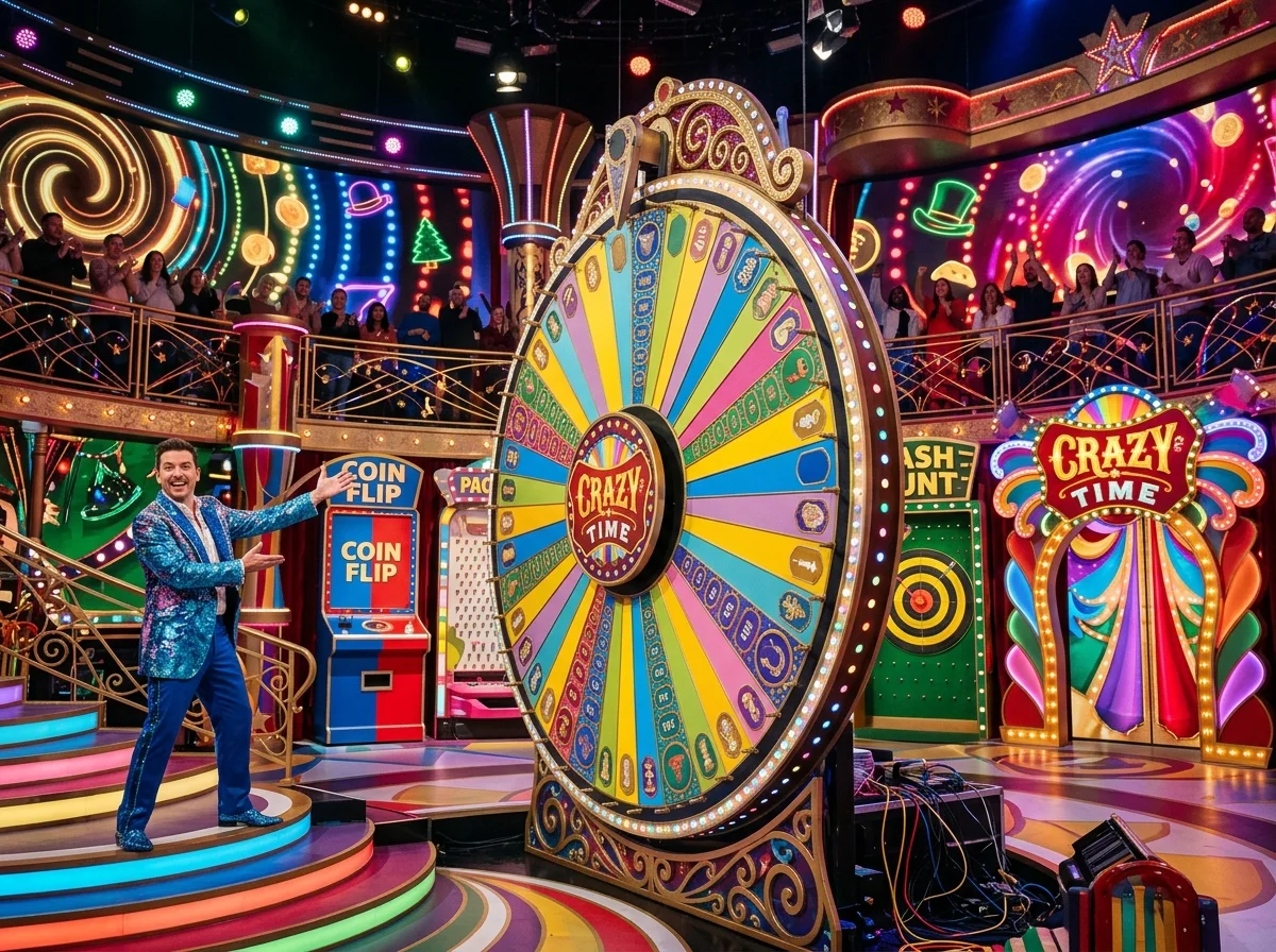 Crazy Time casino en direct